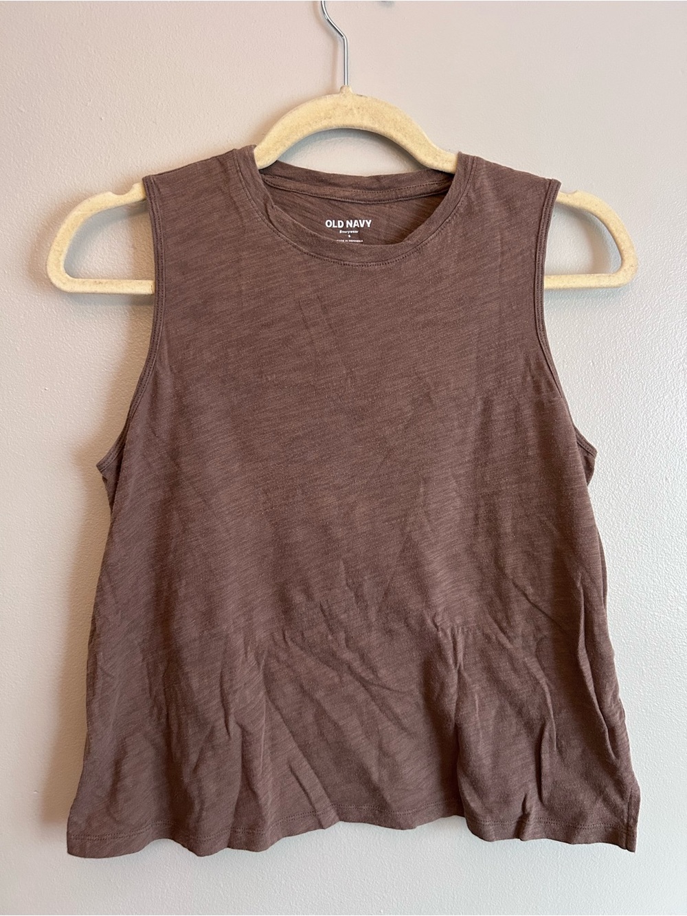 Old Navy Chocolate Brown Sleeveless Tank